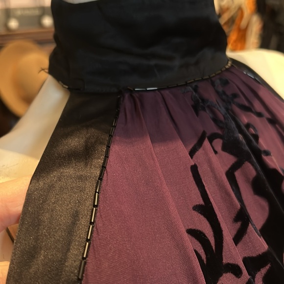 # 232  Max studio  velvet, mini dress - Picture 5 of 13